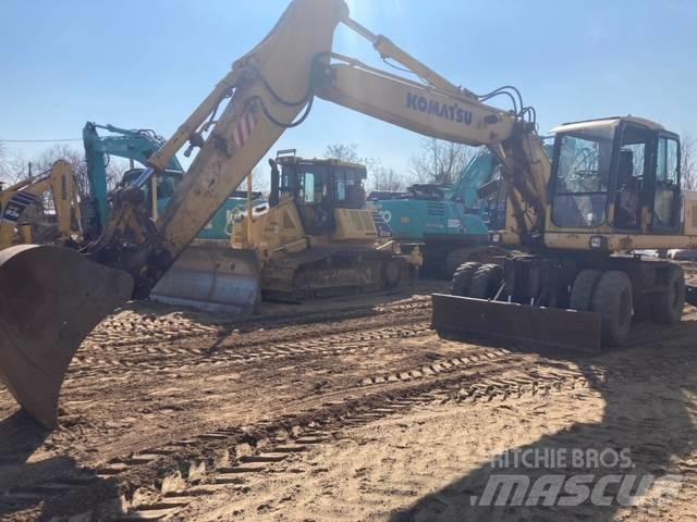 Komatsu PW 180-7K Escavatori gommati