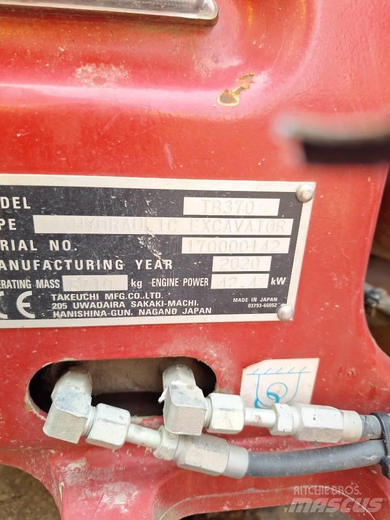 Takeuchi TB 370 Escavatori medi 7t - 12t