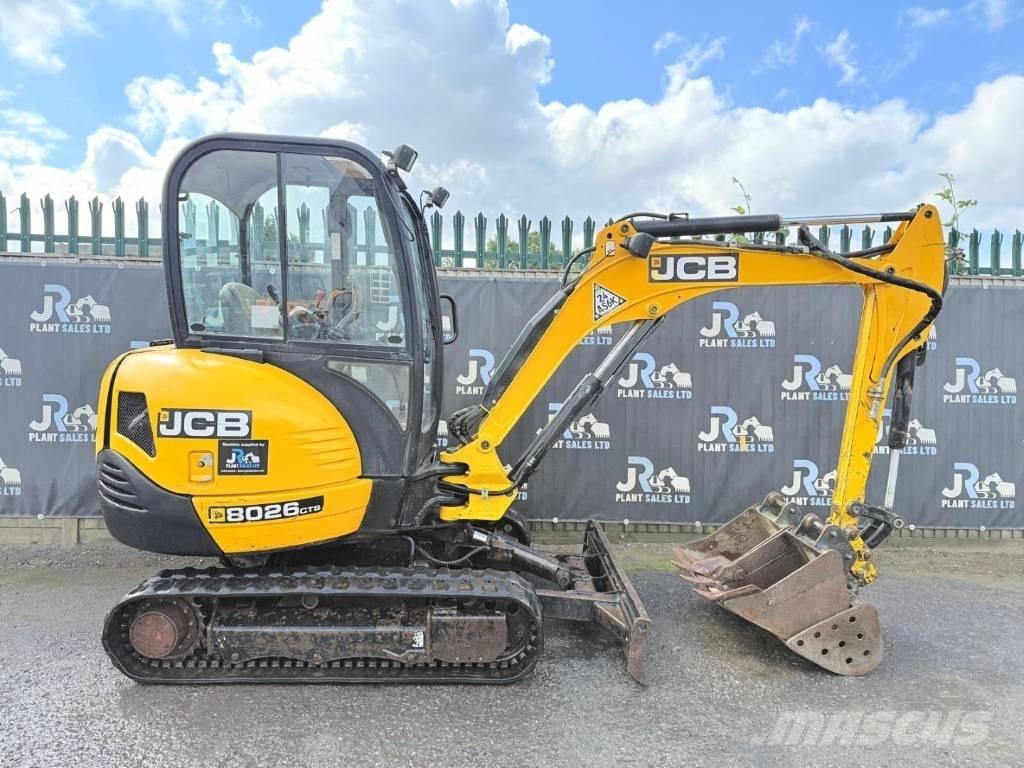 JCB 8026 CTS Miniescavatori