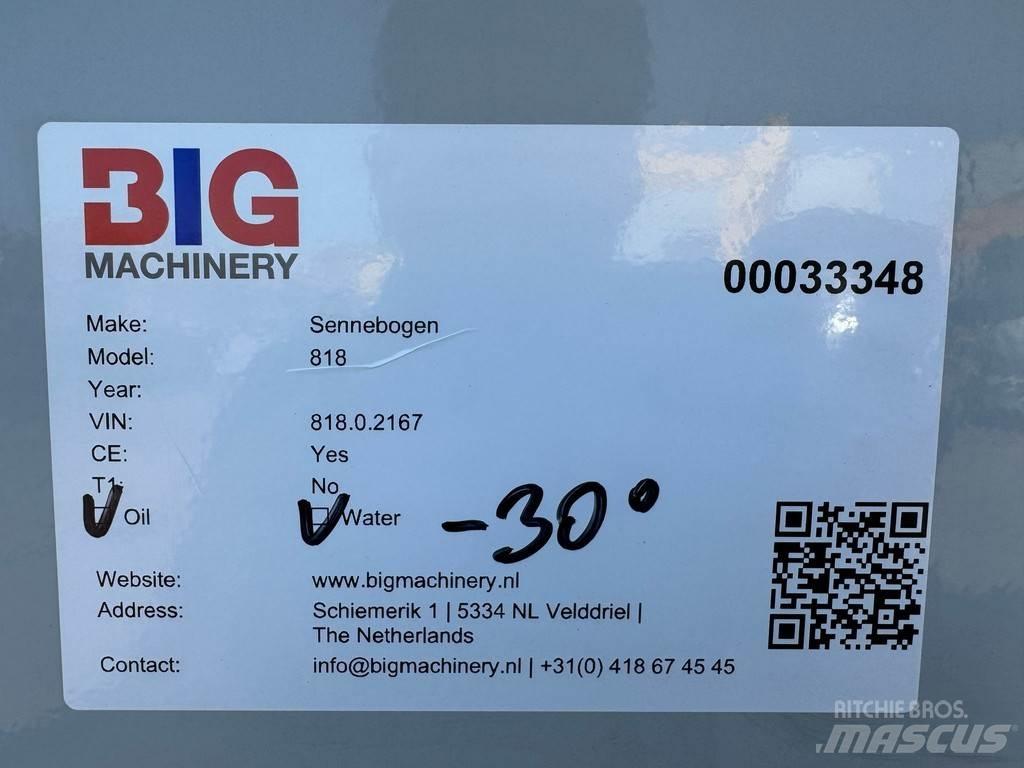 Sennebogen 818E Escavatori gommati