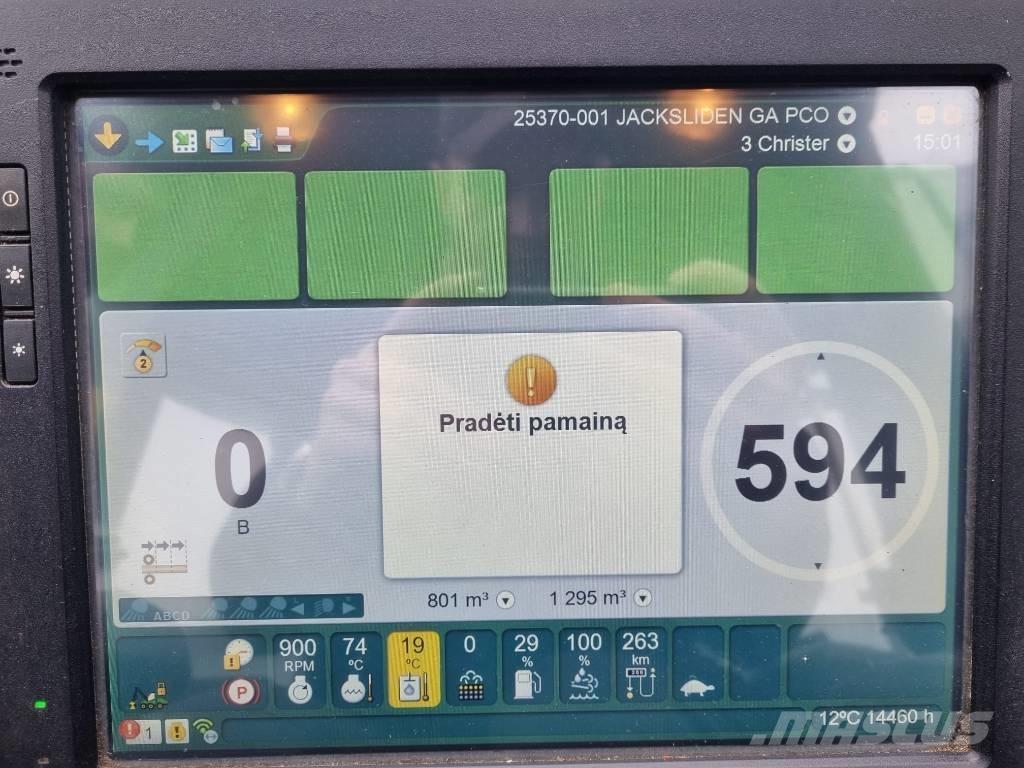 John Deere 1170 G Abbattitrici, Disboscatrici