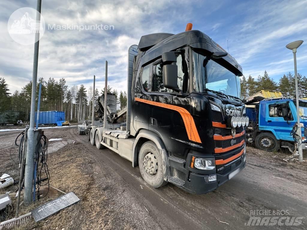 Scania R 650 Ekipage Camion trasporto legname