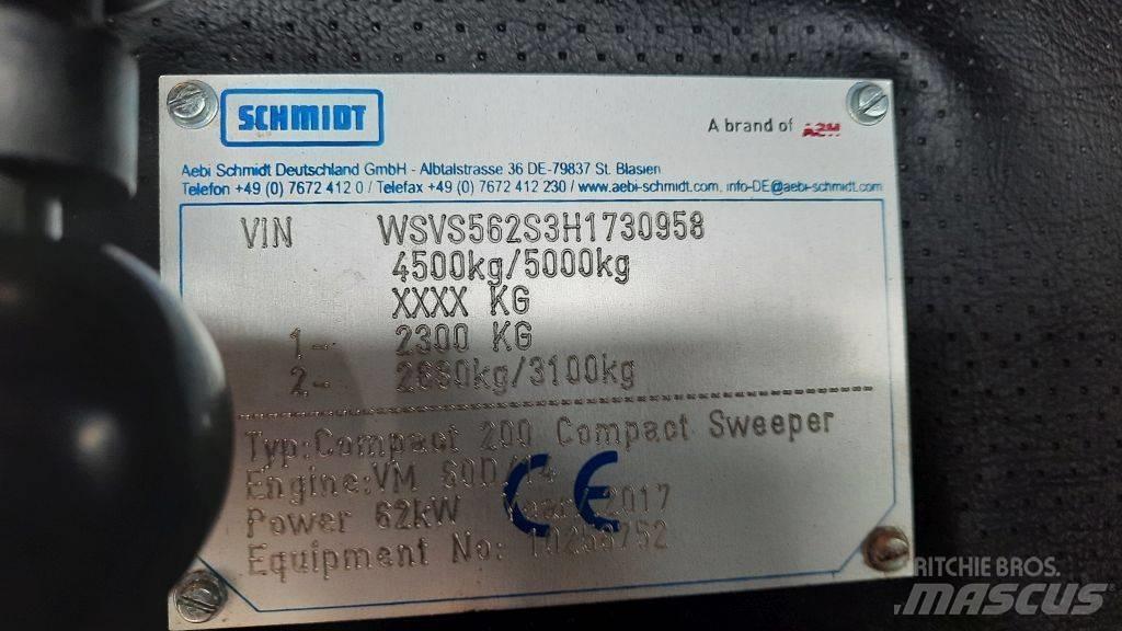 Schmidt Swingo 200 Spazzatrici