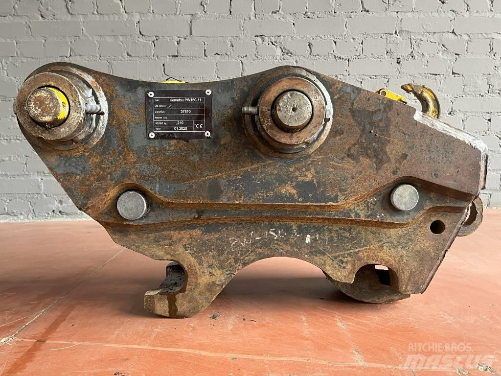 Komatsu PW160-11 Accoppiatori rapidi