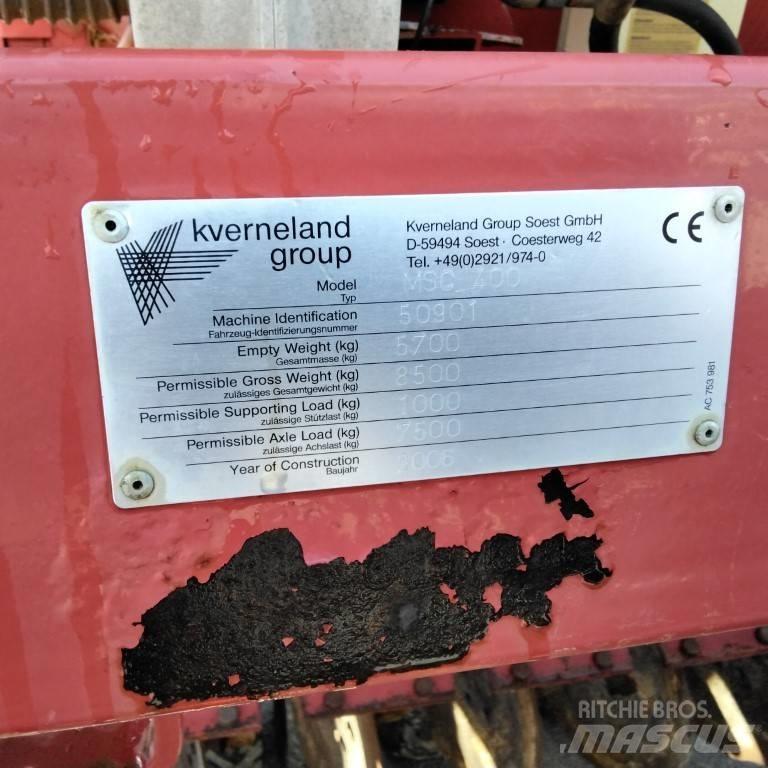 Kverneland MSC 400 Perforatrici