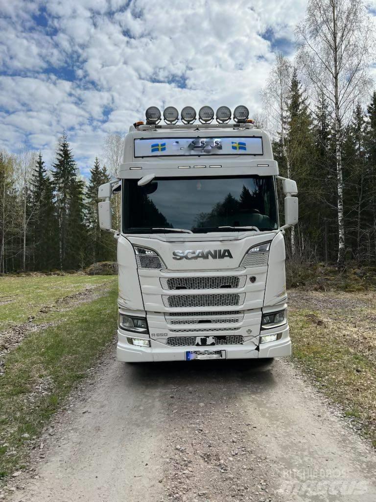 Scania R 650 Camion trasporto legname