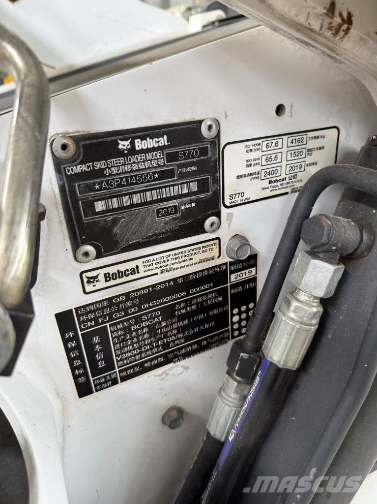 Bobcat S 770 Mini Pale Gommate