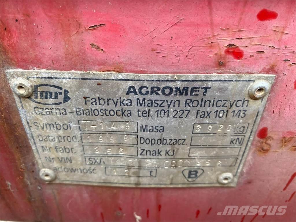 Agromet T-149 Rimorchi ribaltabili