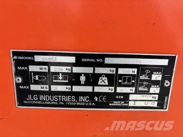 JLG 860 SJ Piattaforme a braccio telescopico