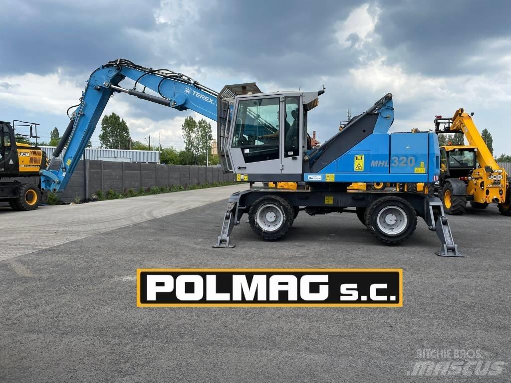 Terex FUCHS 320 Escavatori gommati