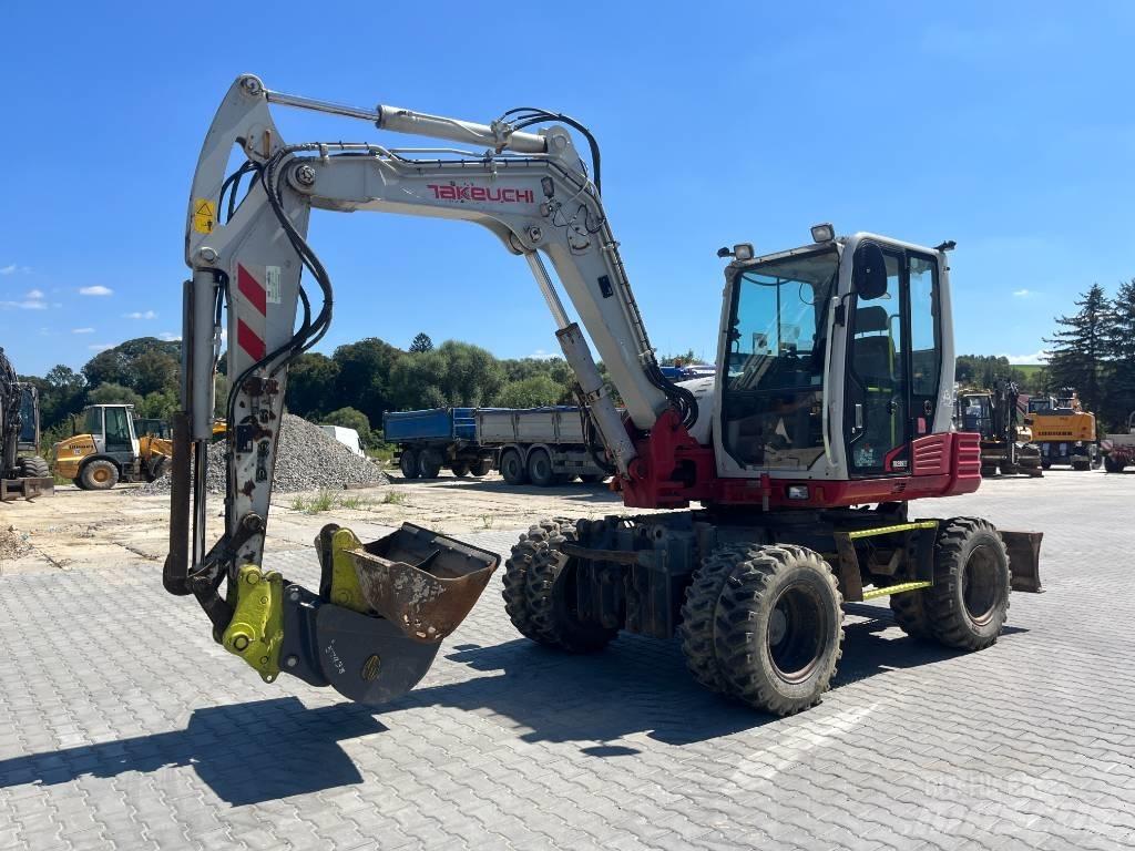 Takeuchi TB 295W Escavatori gommati