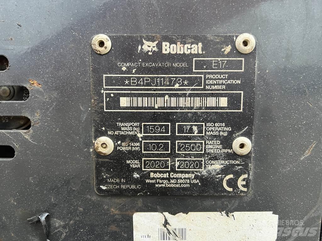 Bobcat E17 Miniescavatori