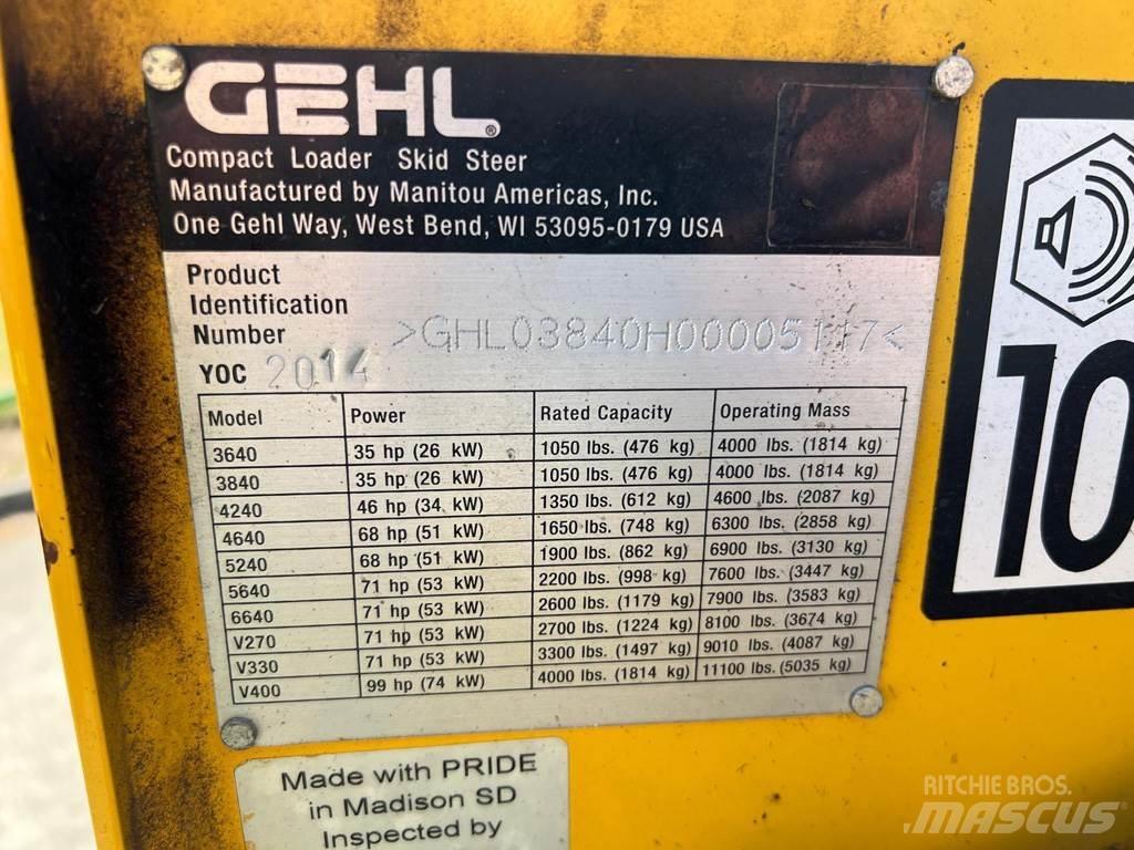 Gehl 3840 Mini Pale Gommate