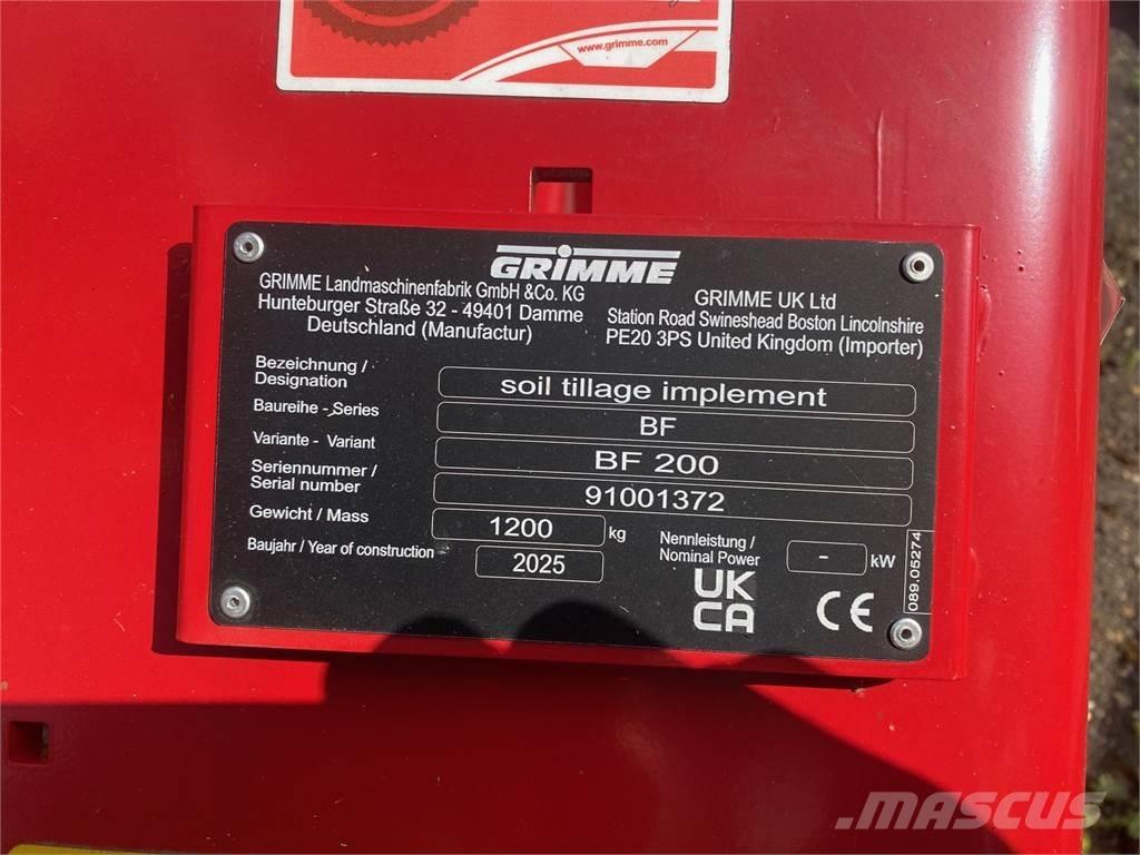 Grimme BF200 Agricoltura - Altro