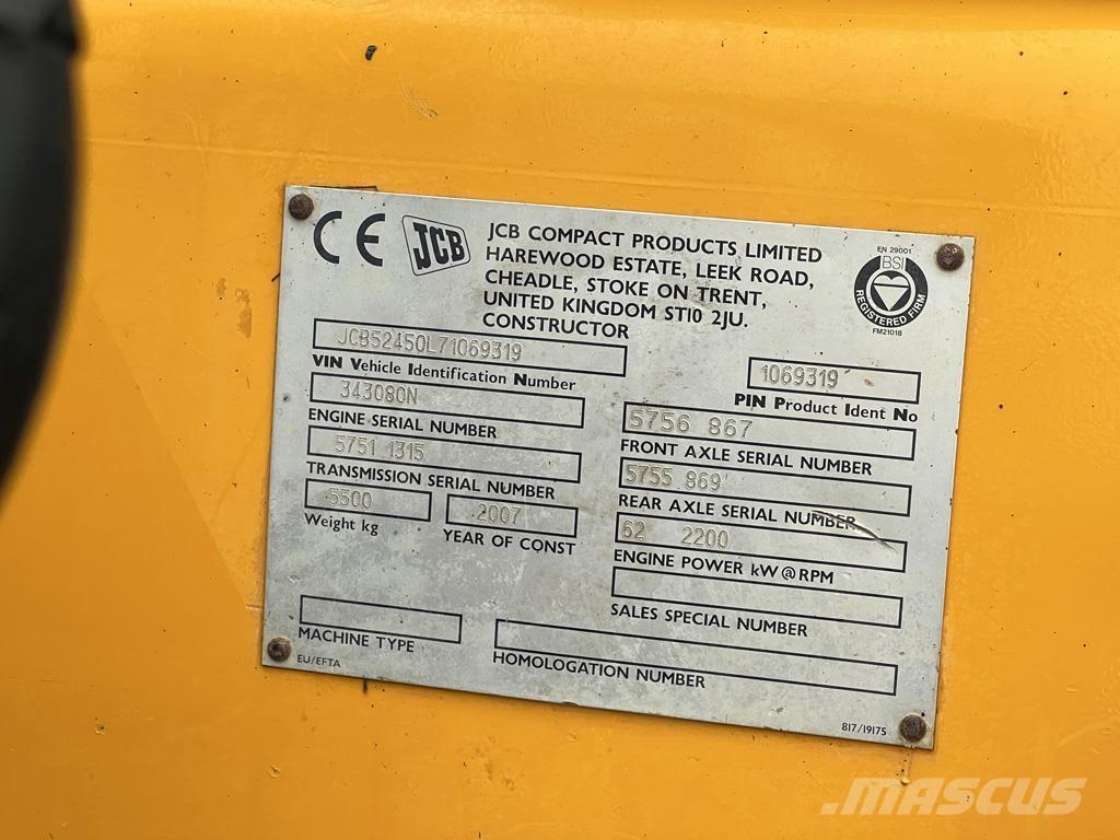 JCB LOADALL524-50 Sollevatori telescopici per agricoltura