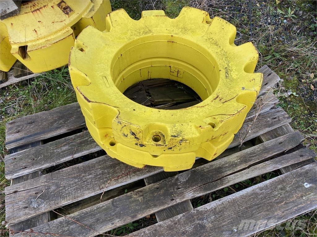 John Deere 205KG Pneumatici, ruote e cerchioni