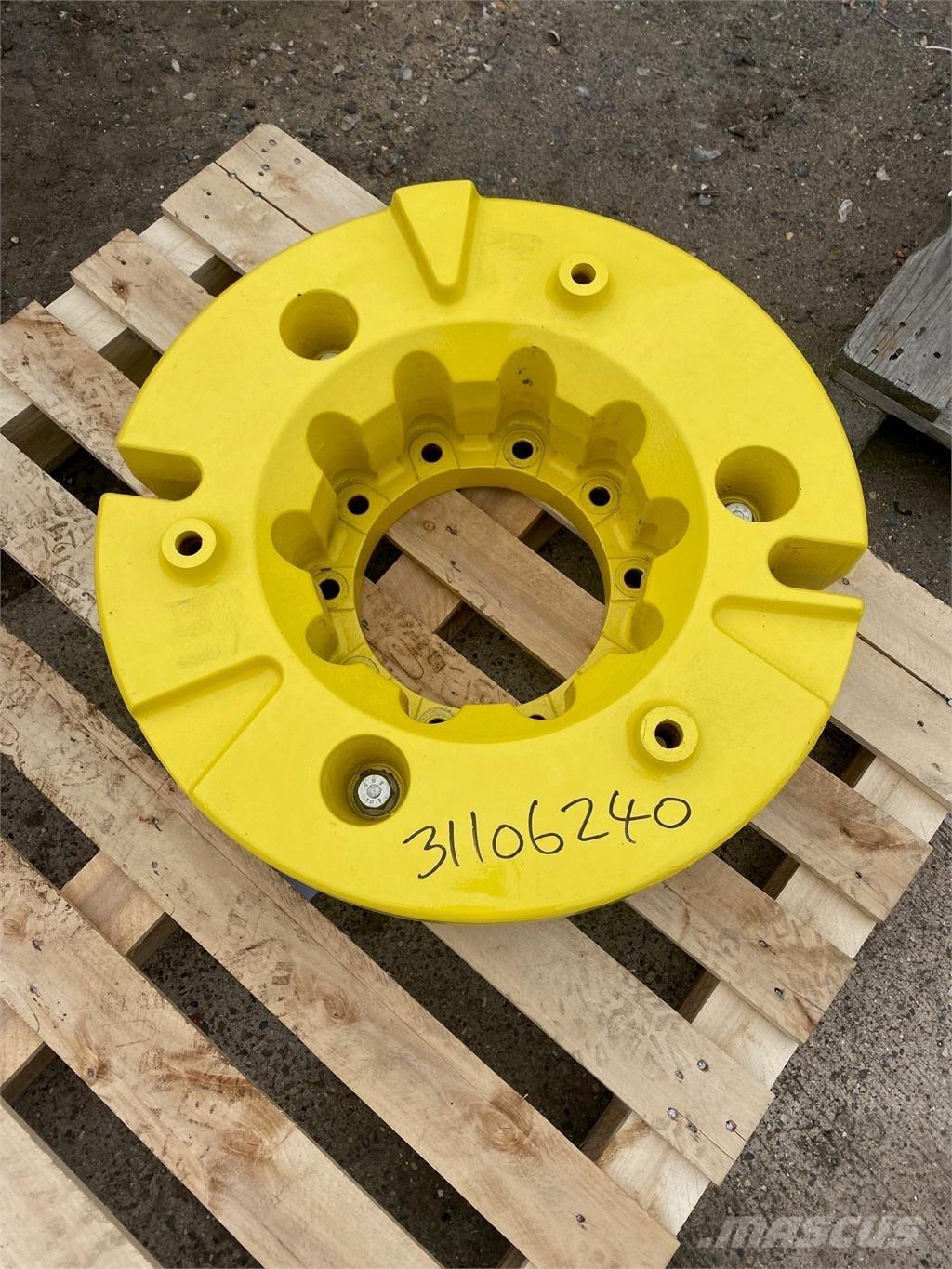 John Deere 600KG Pneumatici, ruote e cerchioni
