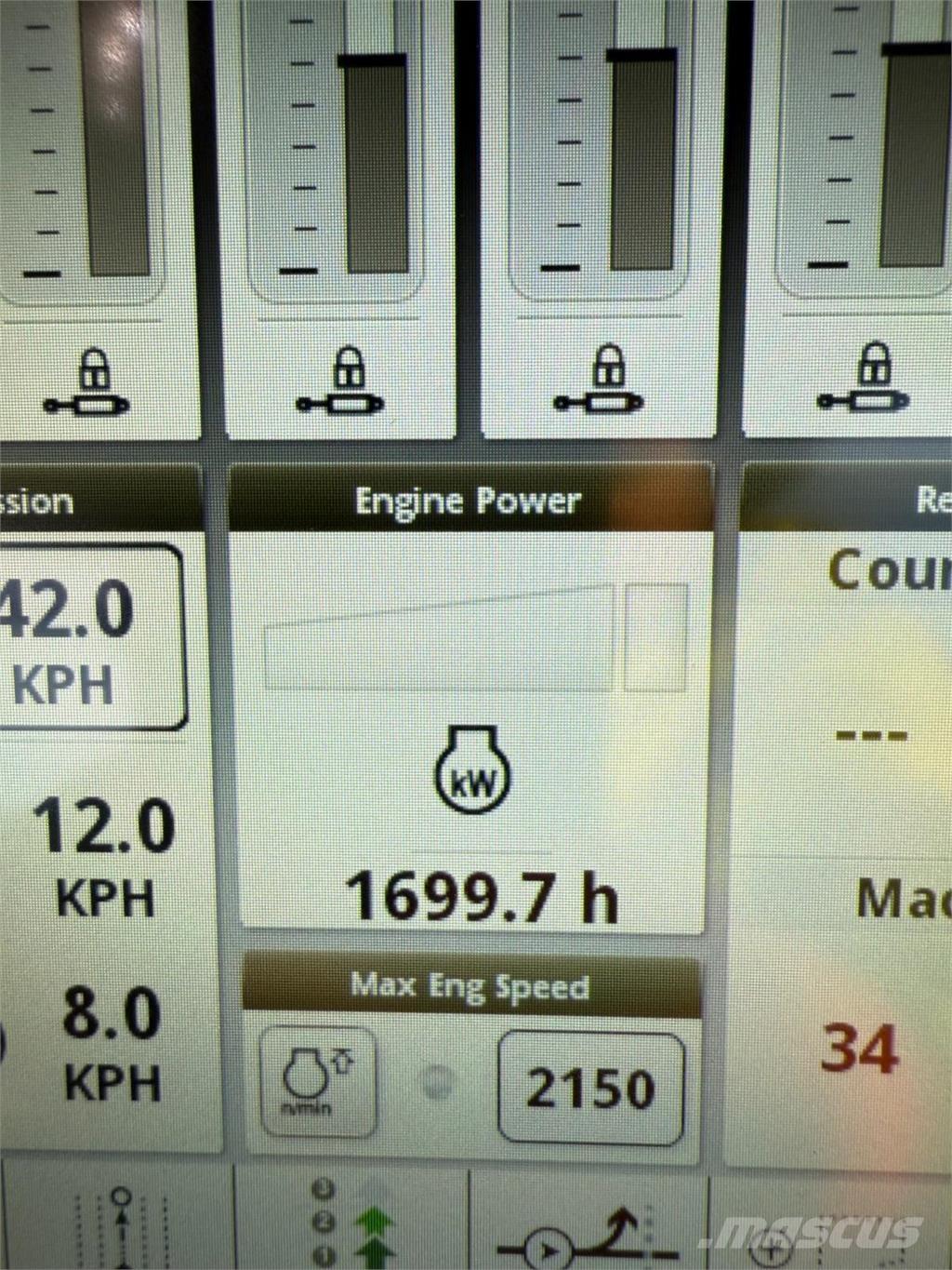 John Deere 8RX370 Trattori