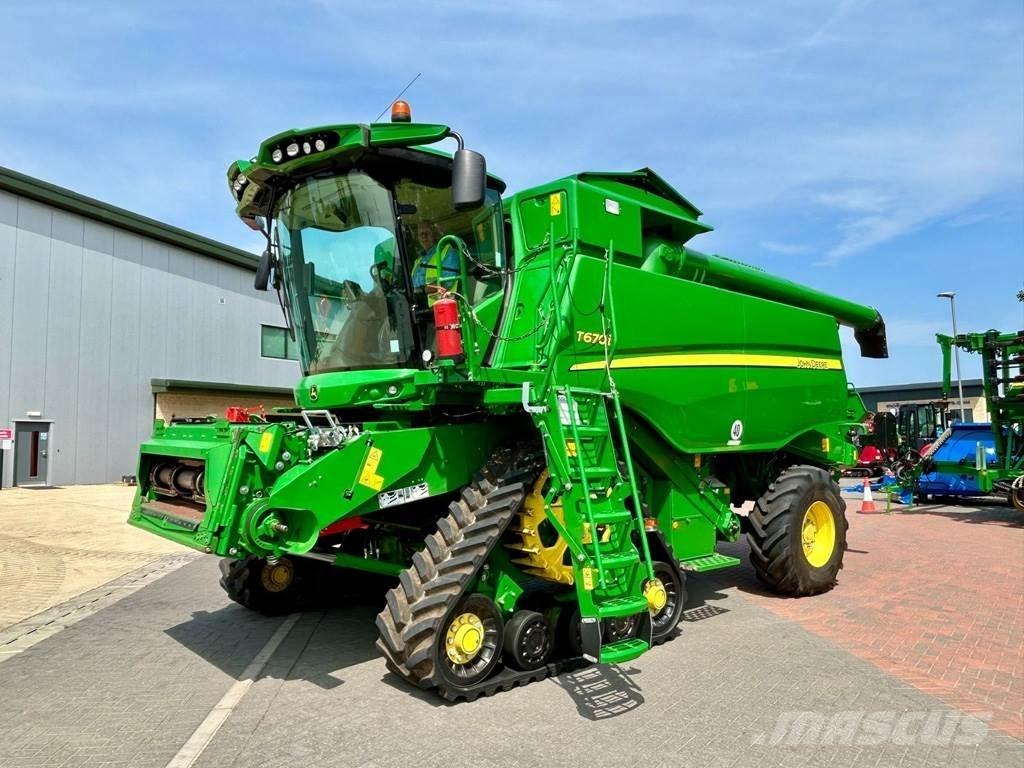 John Deere T670 Mietitrebbiatrici