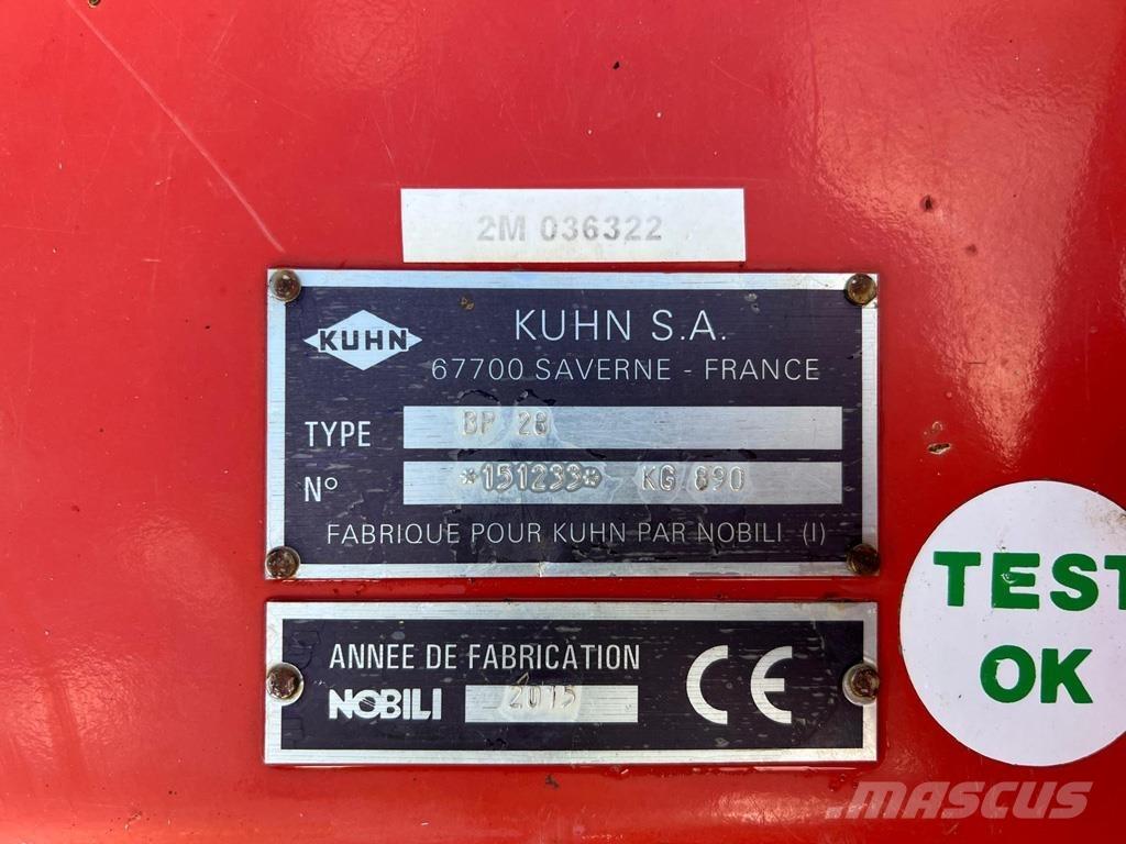 Kuhn BP28 Falciatrici/cimatrici per pascoli