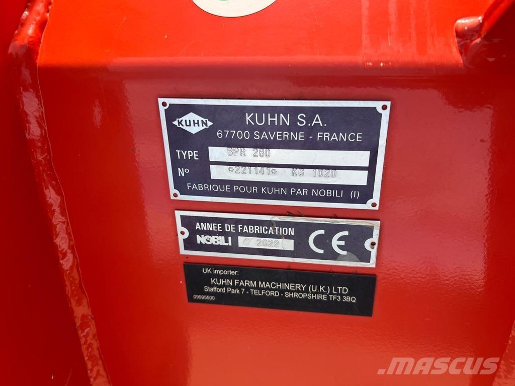 Kuhn BPR280 RH Falciatrici/cimatrici per pascoli