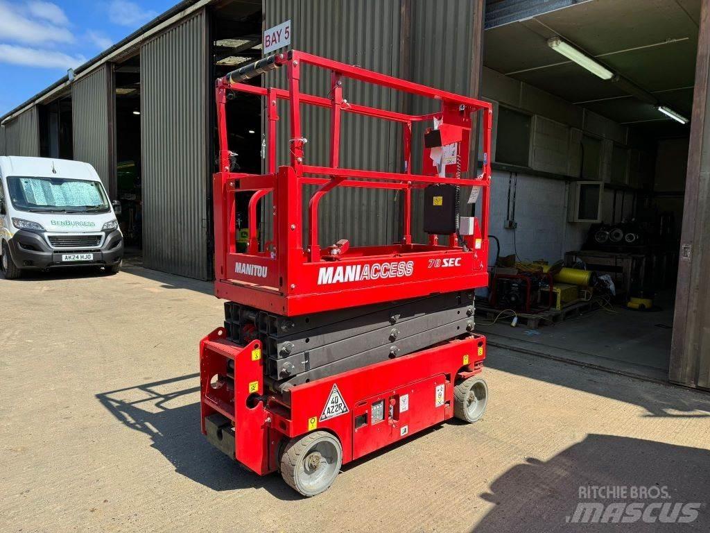 Manitou 78 SEC Piattaforme a pantografo