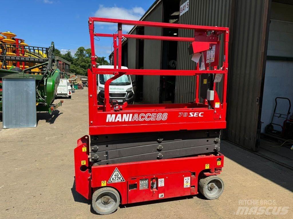 Manitou 78 SEC Piattaforme a pantografo