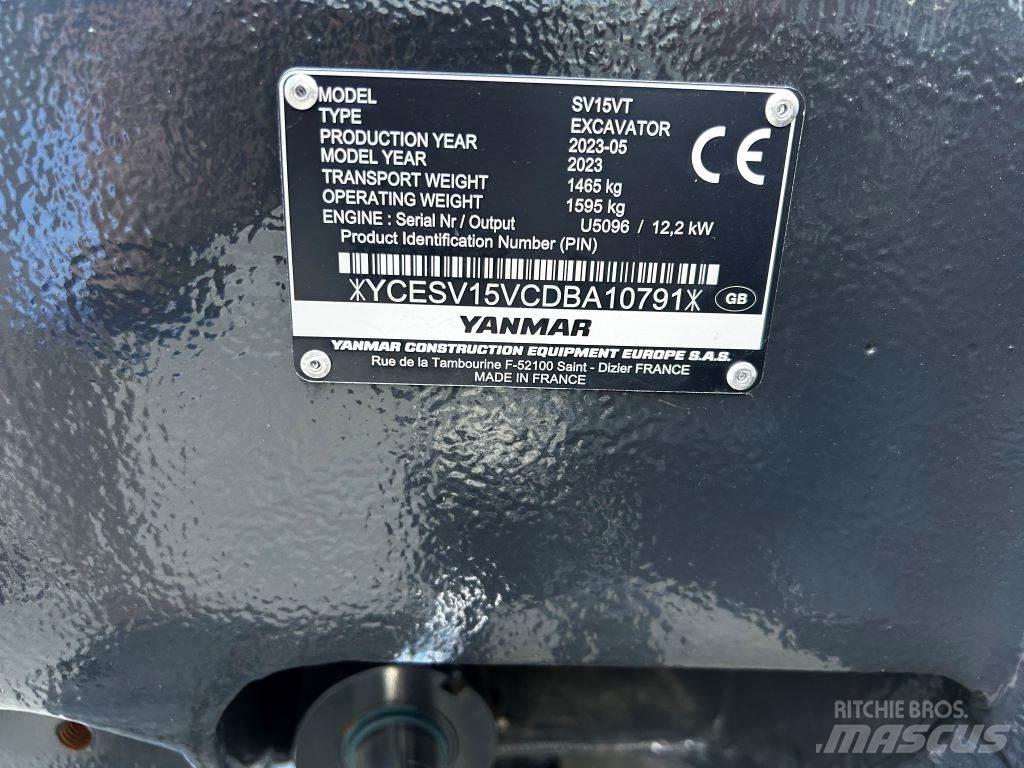 Yanmar SV15VT Escavatori medi 7t - 12t
