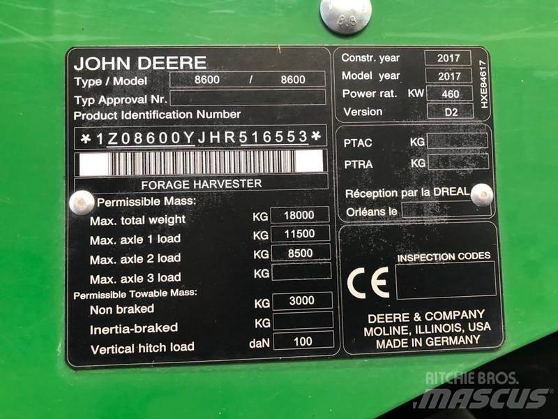 John Deere 8600 Agricoltura - Altro