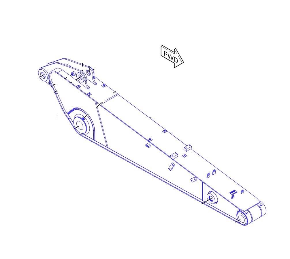 CAT M314F Bracci e avambracci