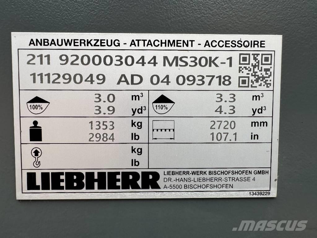 Liebherr L546 Pale gommate