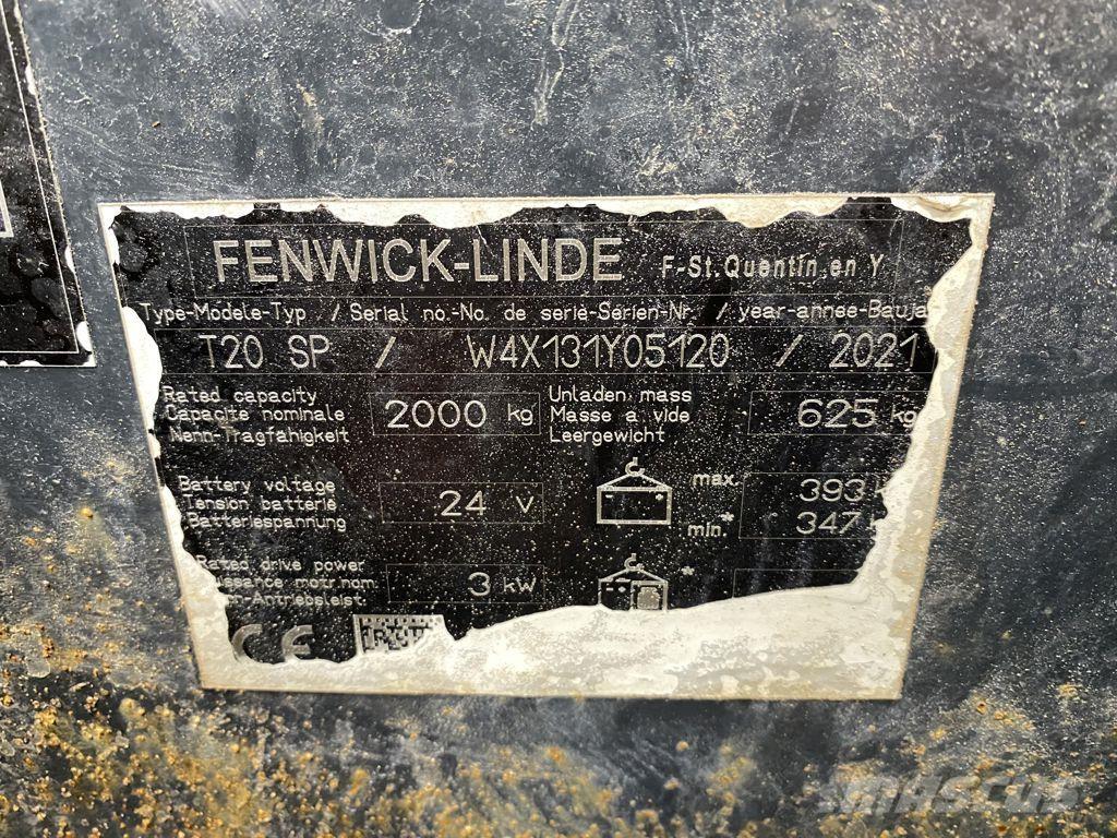 Linde T20SP Carrelli elevatori bassi a piattaforma