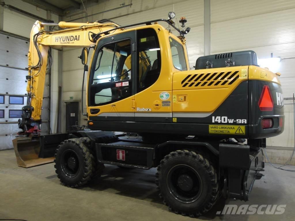 Hyundai R 140 W-9A Escavatori gommati
