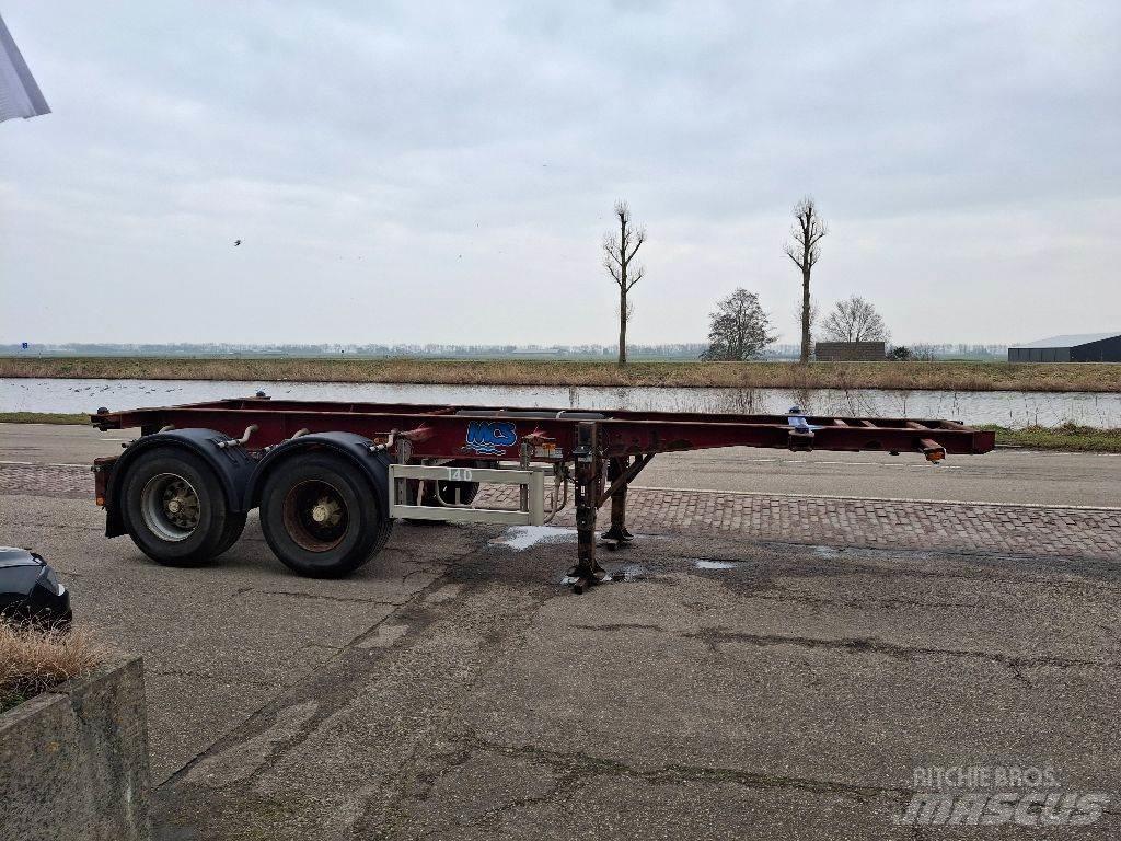 Pacton TXC 230 Semirimorchi portacontainer