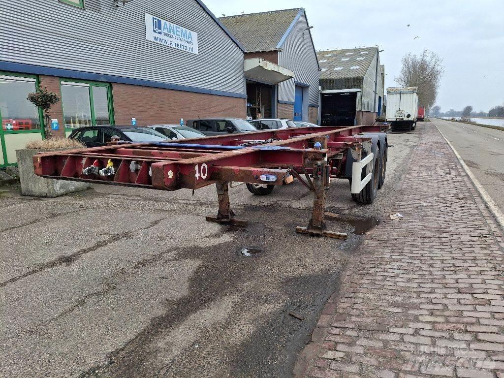 Pacton TXC 230 Semirimorchi portacontainer