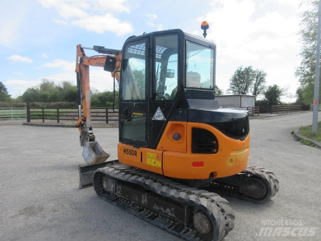 Hanix H 55 DR Miniescavatori