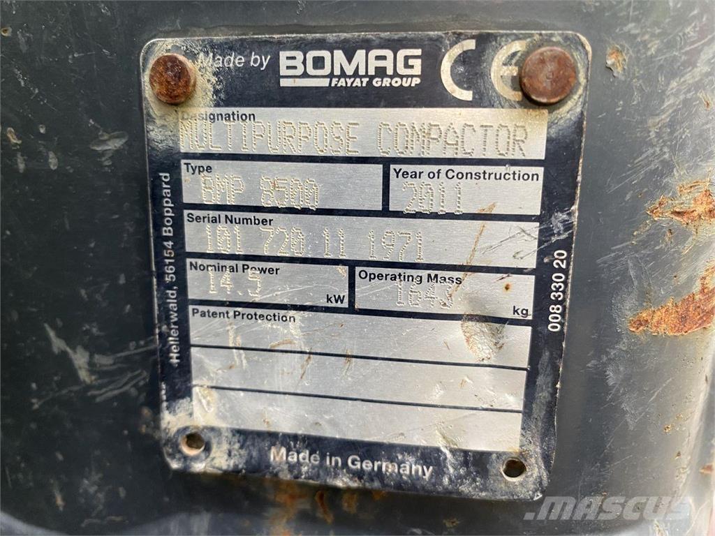Bomag BMP 8500 Rulli compattatori