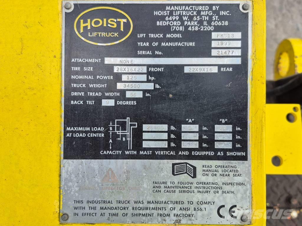 Hoist FKS 13 Carrelli elevatori-Altro