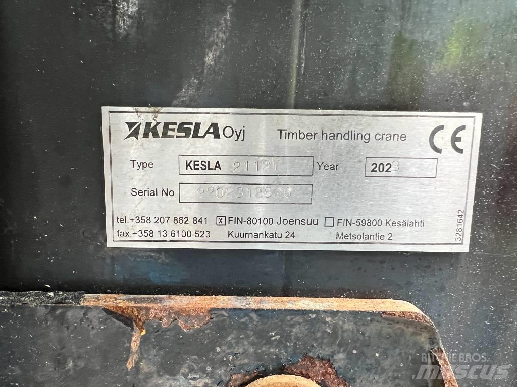 Kesla 2112T Gru per legname