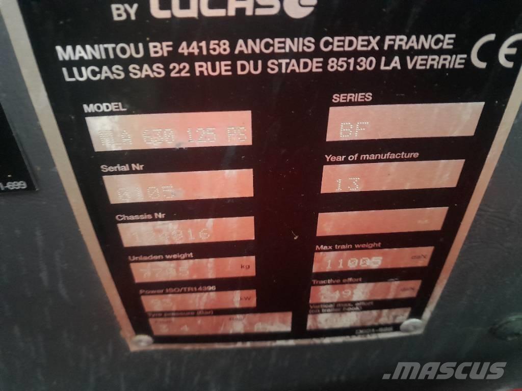 Manitou MLT630-125 Sollevatori telescopici per agricoltura