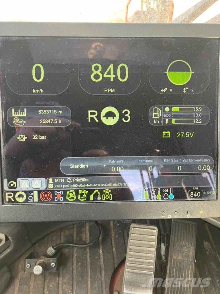 Komatsu 911.4 Abbattitrici, Disboscatrici