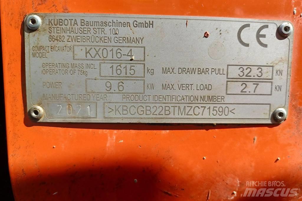 Kubota KX016-4G Miniescavatori