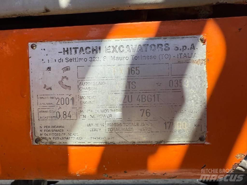Fiat Hitachi EX 165 Escavatori cingolati