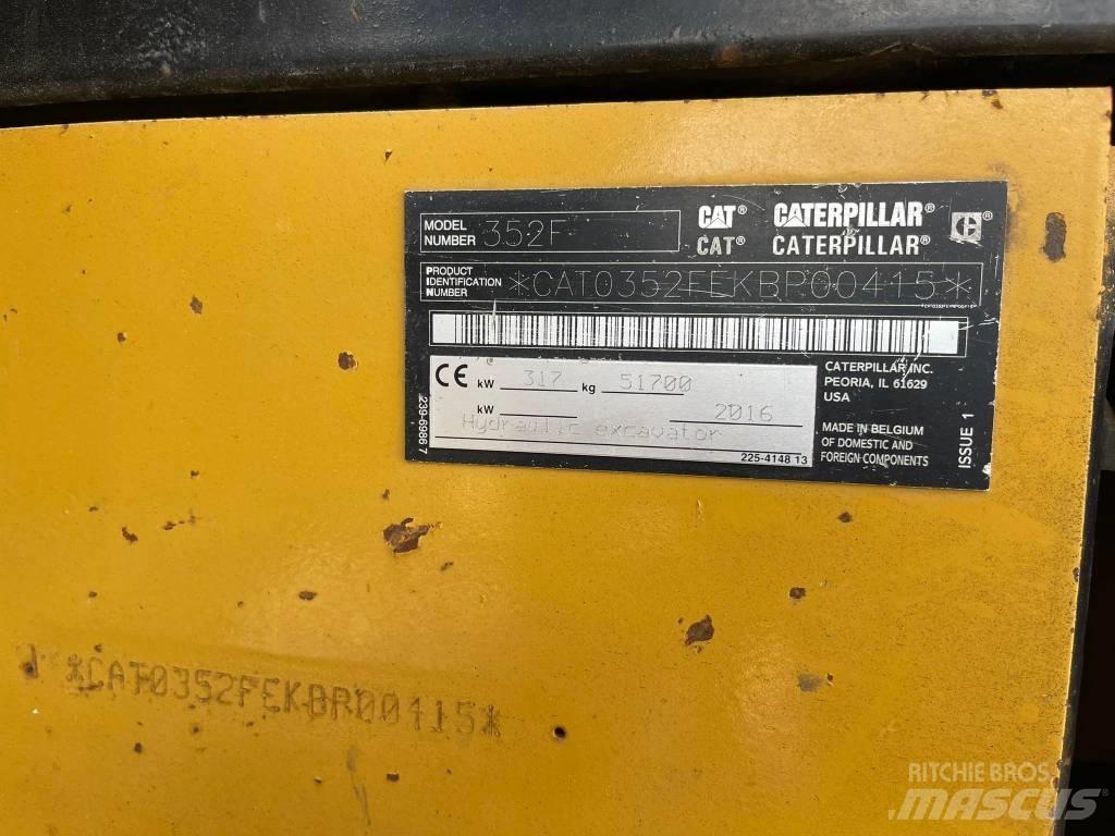 CAT 352FL Escavatori cingolati