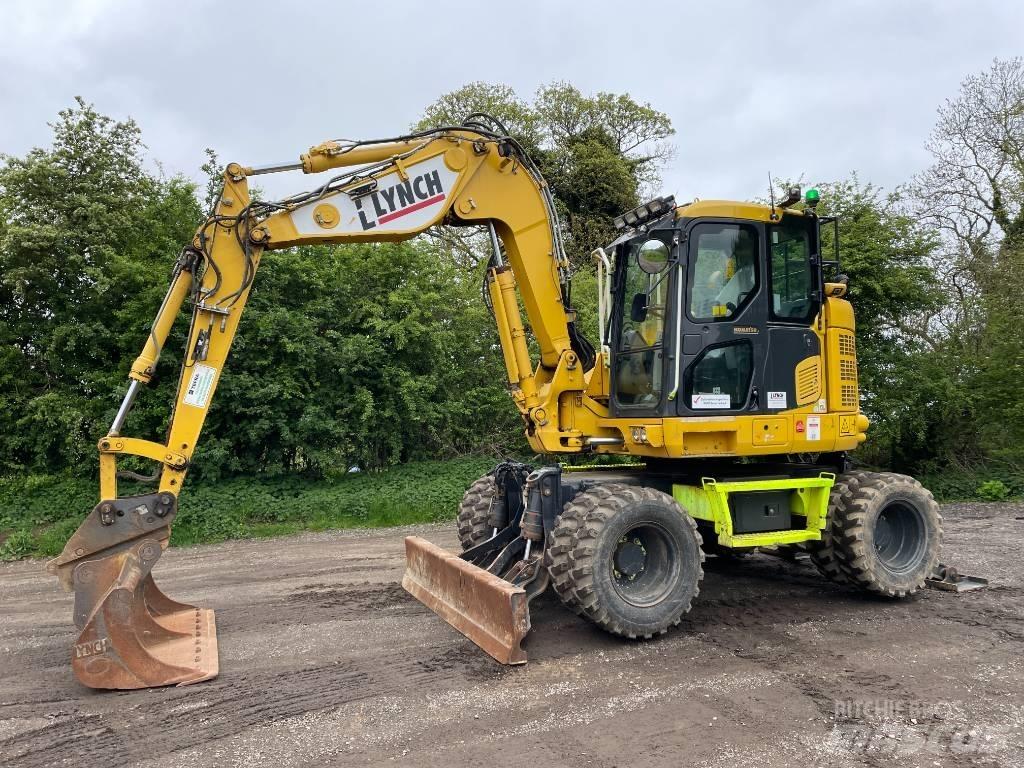 Komatsu PW 118 Escavatori gommati