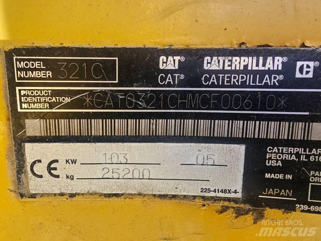 CAT 321C Escavatori cingolati