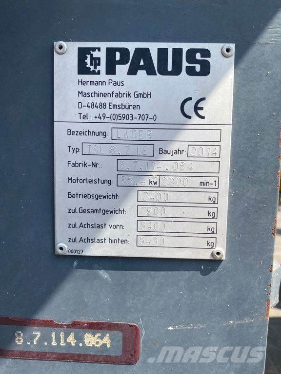 Paus TSL8.7 Pale gommate