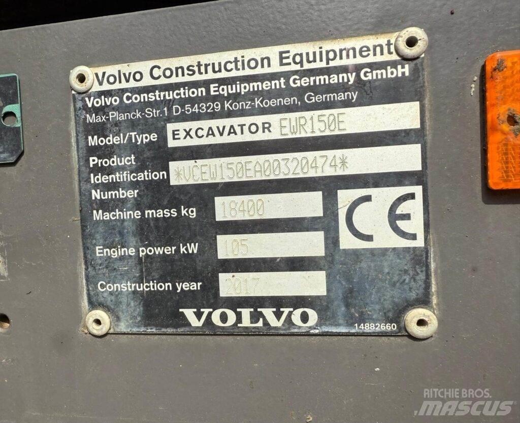 Volvo EWR150E Escavatori gommati