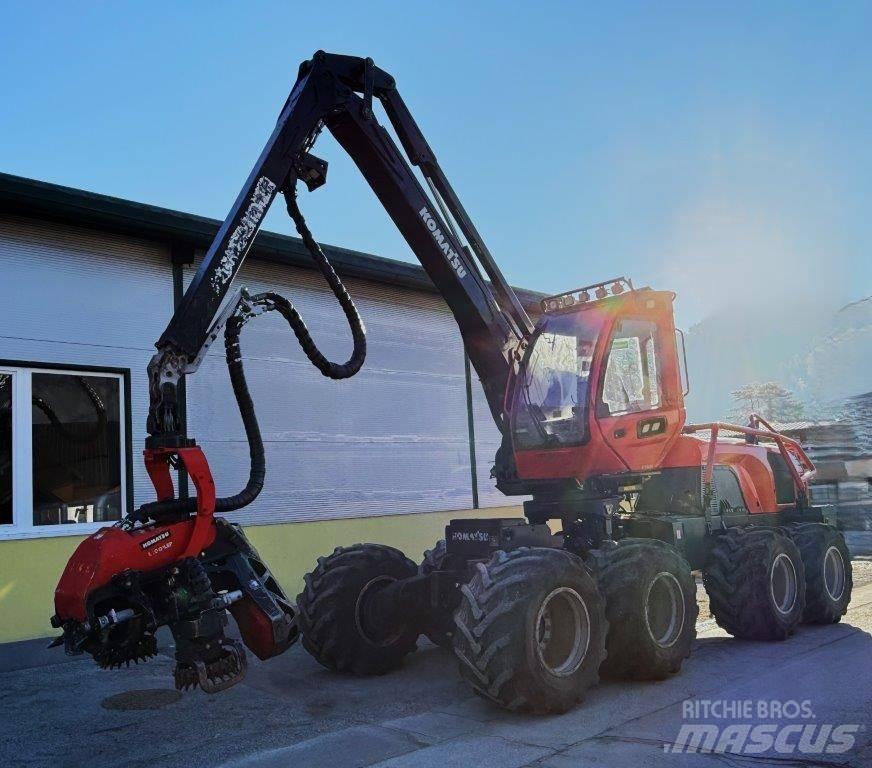 Komatsu 931 XC Abbattitrici, Disboscatrici