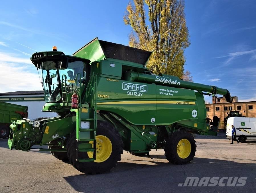 John Deere T 660 Mietitrebbiatrici